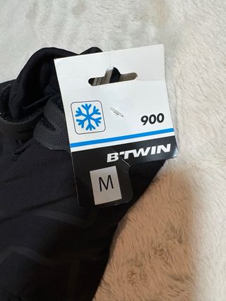 Guantes B'Twin Negros Talla M