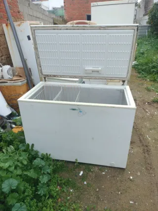 Arcón congelador blanco