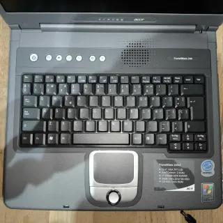 Portatile Acer Travelmate 240 Argento