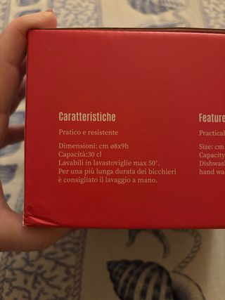 Set: 4 Bicchieri NUOVI In Vetro a Mosaico BRANDANI