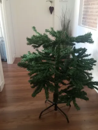 Parte inferior del árbol de Navidad