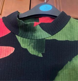 Vestido Desigual Talla XL Estampado Floral