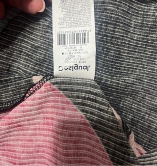 Vestido Desigual Talla XL Estampado Floral