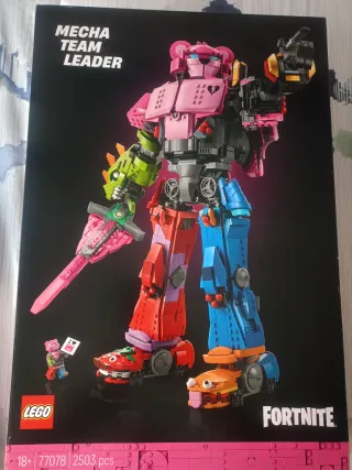 Caja LEGO vacia Fortnite Mecha Team Leader