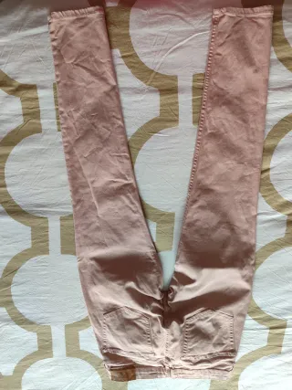 Pantalón Mango Rosa. Talla 38