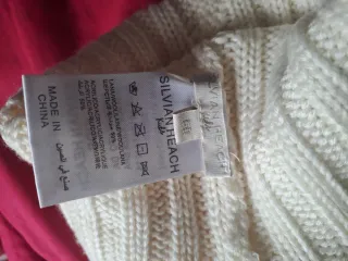 Gorro lana infantil pompón blanco