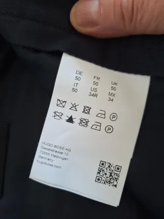 Pantalón Boss Azul Marino Nuevo Talla...