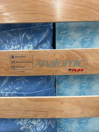 Somier Anatomic Flex 90x183 CON PATAS 
