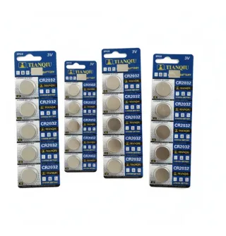 Batterie CR2032 TIANQIU 3V - 1 Euro a Confezione