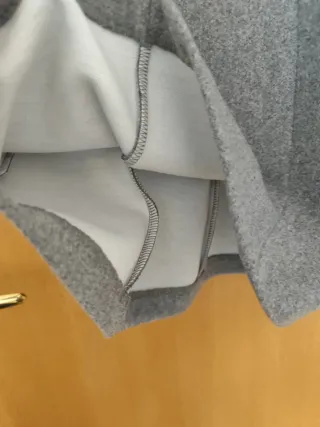 Vestido de invierno gris