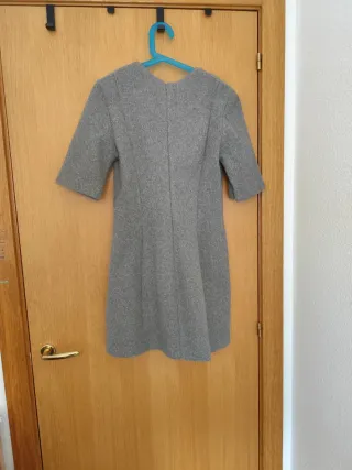Vestido de invierno gris