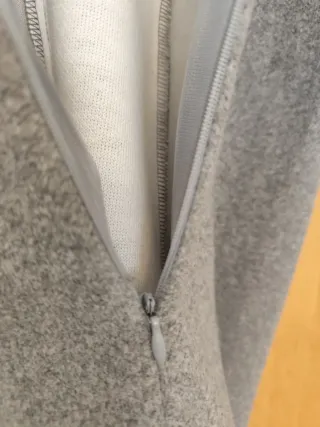 Vestido de invierno gris