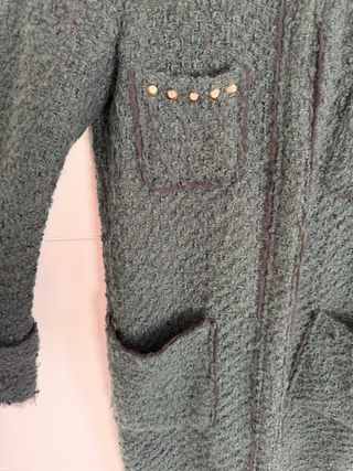 Chaqueta Zara verde Talla S