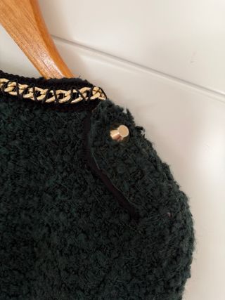 Chaqueta Zara verde Talla S