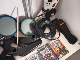 LOTE GUITAR HERO - ROCKBAND