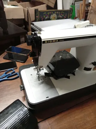 Máquina de coser vintage