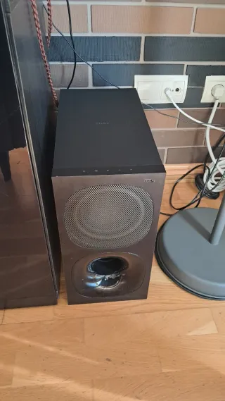 Barra de sonido negra