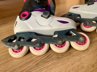 Patines Decathlon Talla 28-30+ Casco rosa incluido