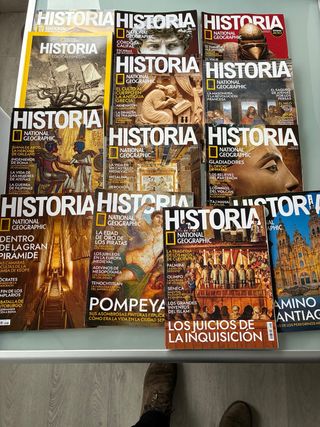Revistas historia national geographic