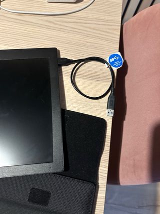 Monitor Portátil viajes Asus USB Negro