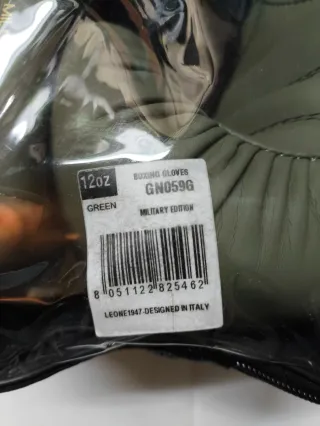 Guantes Boxeo Leone Militar + Vendas