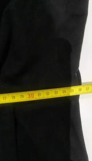 Vestido ZARA negro manga larga