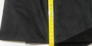 Vestido ZARA negro manga larga