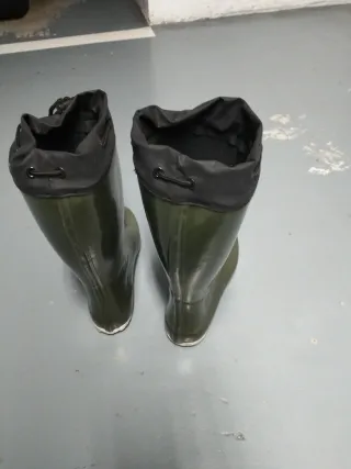 Botas de agua verdes