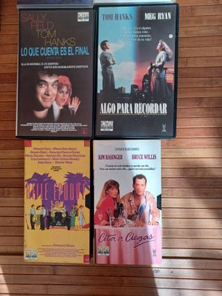 Lote 26 Cintas VHS Películas