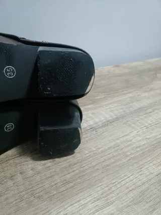 Botines tachuelas marrones