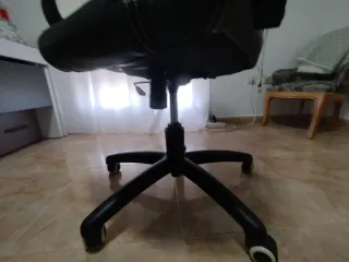 Silla Gamer Negra y Azul