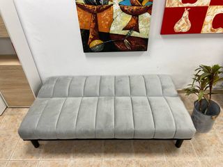 Sofá Cama Click Clack Gris Nuevo