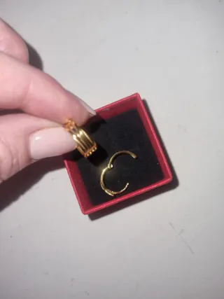 Pendientes Parfois Dorados