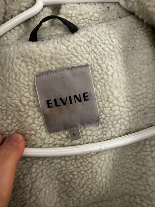 Cazadora Elvine 3/4 impermeable verde