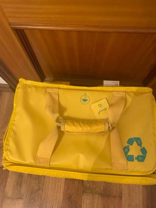 Bolsa de reparto Glovo amarilla