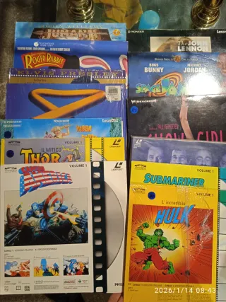 Lote Laser Disc Clásicos 90s