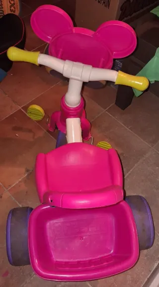 Triciclo Minnie Mouse Rosa