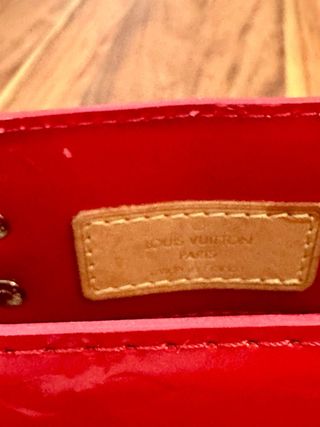 Bolso Louis Vuitton Rojo Carmín