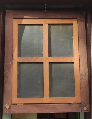 Pintura antigua Sagrada Familia