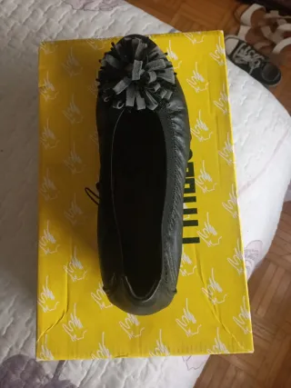 Zapatos Pitillos Talla 35 Negros