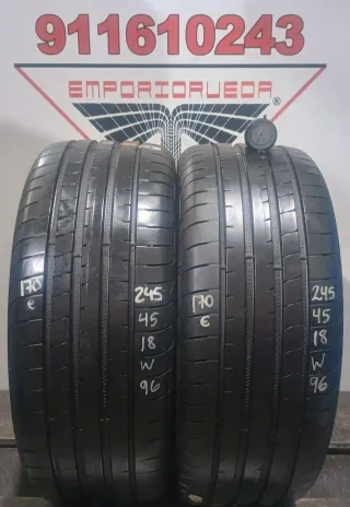 245 45 18 W GOODYEAR RUEDA AL 90% VIDA UTIL