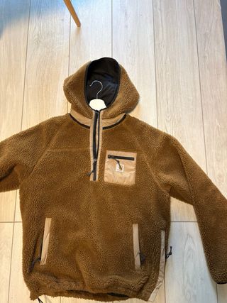 Giacca Carhartt Pile Marrone Beige