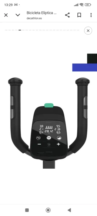 Bicicleta Elíptica Decathlon 155cm