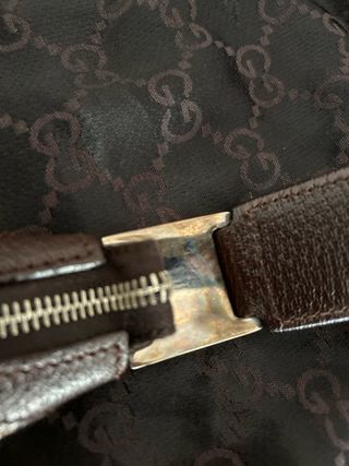 Bolso Gucci Original Beige y Marrón.