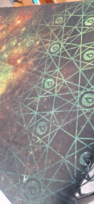 Pañuelo invierno galaxia multicolor