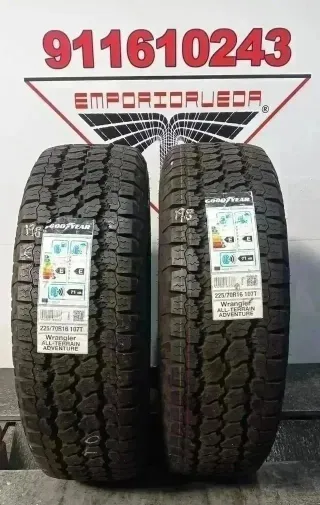 225 70 16 T GOODYEAR RUEDA YA MONTADA M+S