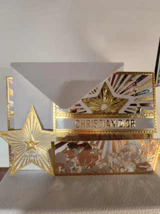 Biglietto Auguri Dior Collezione Stella Oro
