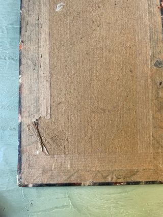 Fotografía enmarcada antigua militar soldado