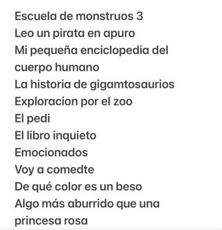 Lote de cuentos para envios minimo 5