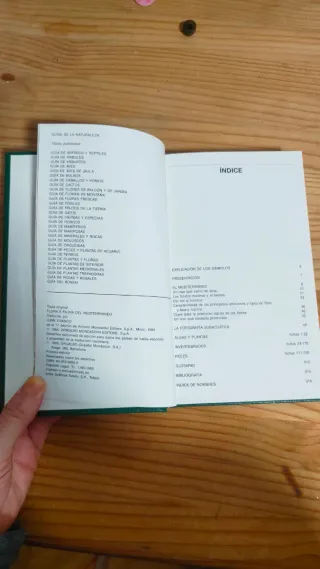 Guía De La Flora Y Fauna Del Mediterráneo